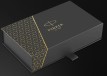 Набор Parker IM Black GT (перьевая ручка + чехол)